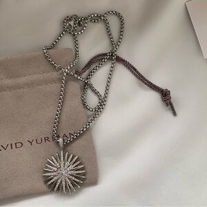 David Yurman starburst pendant